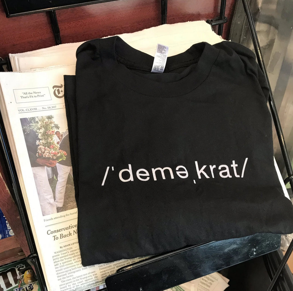 Democrat women's t-shirt