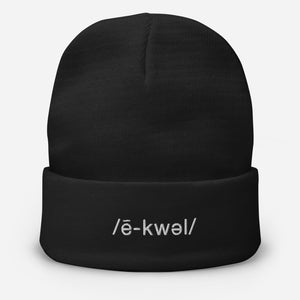 Equal beanie