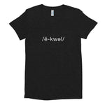 Equal women's t-shirt