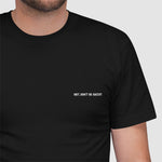 Don't be racist embroidered t-shirt