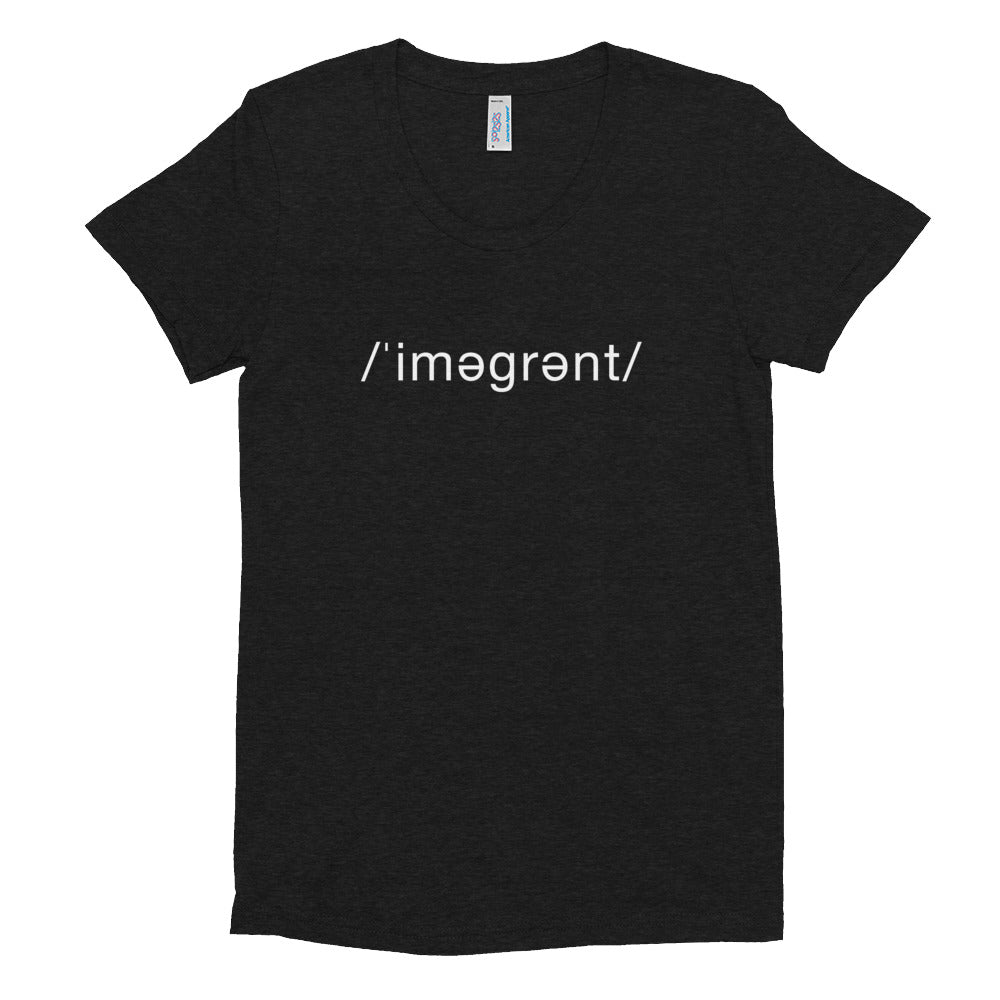 Immigrant women's t-shirt