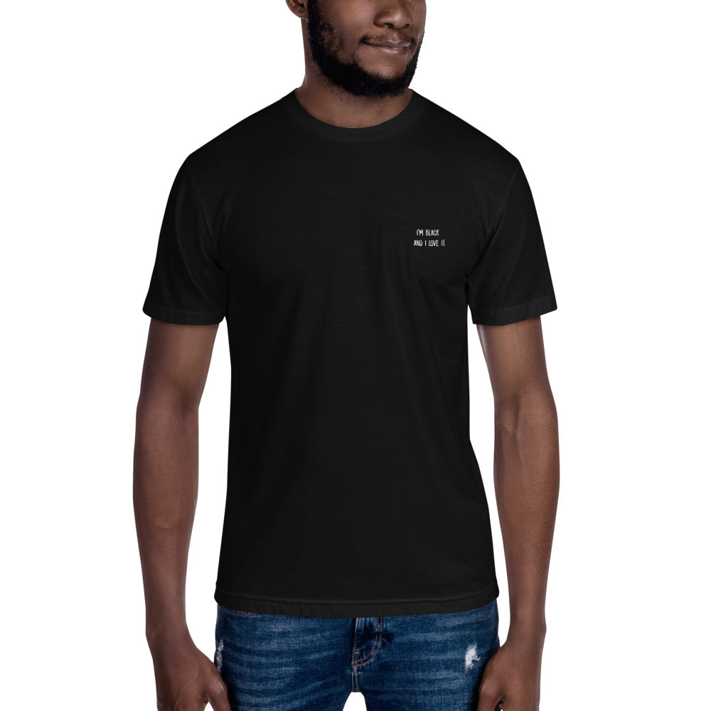 I'm black and I love it t-shirt